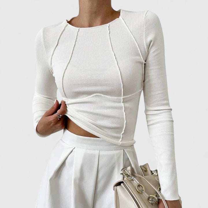 Rozminda - Comfortable Long Sleeve Top