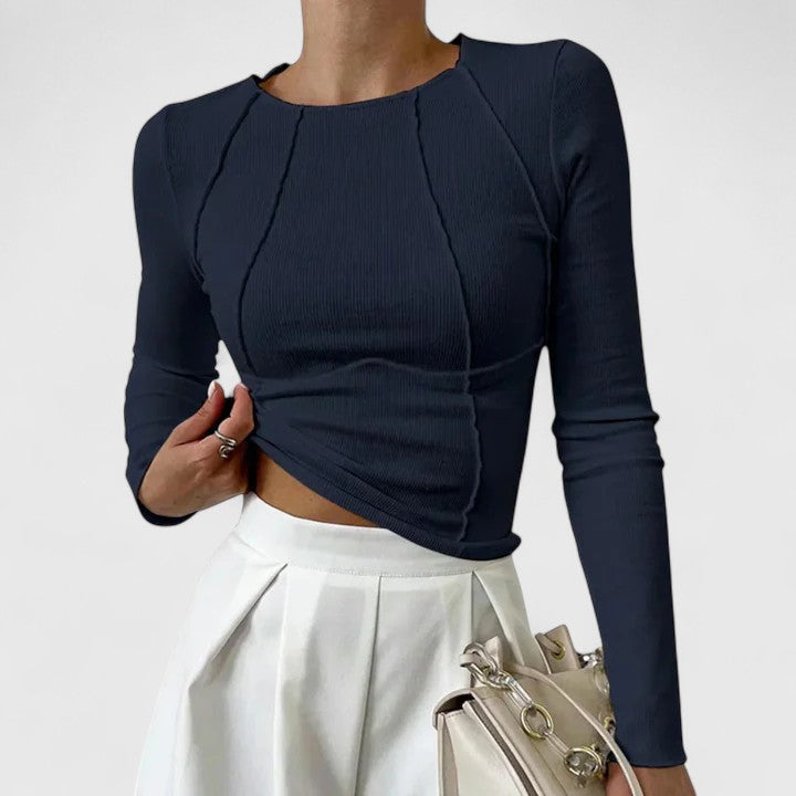 Rozminda - Comfortable Long Sleeve Top