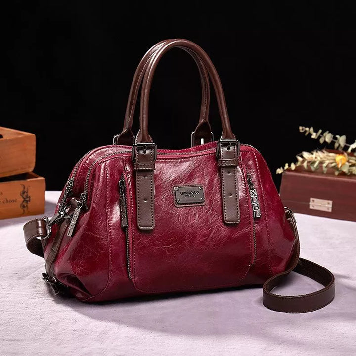 Dominique - Elegant Leather Bag